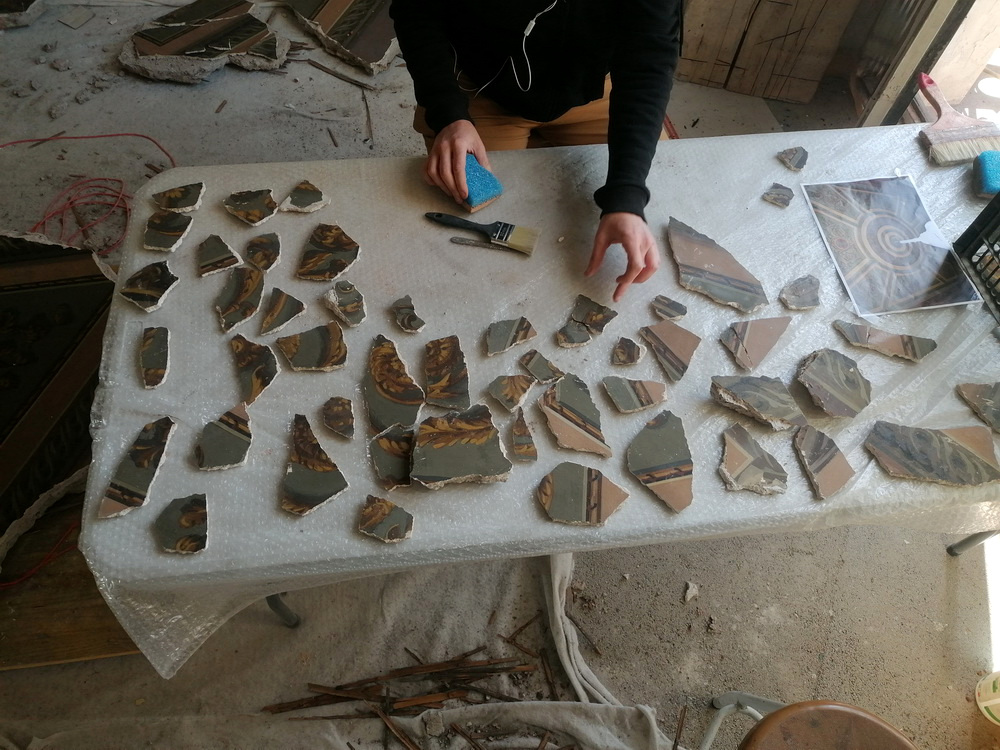 Procés: classificació i ordenació dels fragments originals recuperats