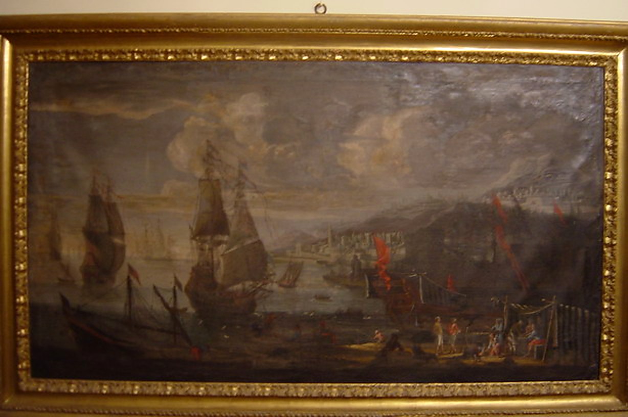 Vista portuària abans de la restauració — Casa Museu Fundació Maurí
