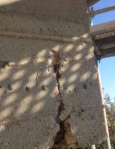 Esquerda estructural en un dels blocs