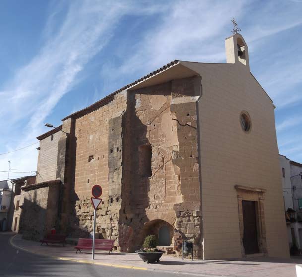Vista general de l’ermita de la Mare de Déu del Merli