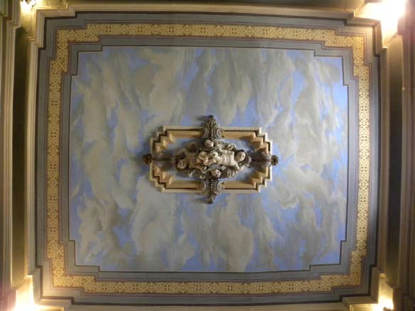 El mateix sostre després de la restauració
