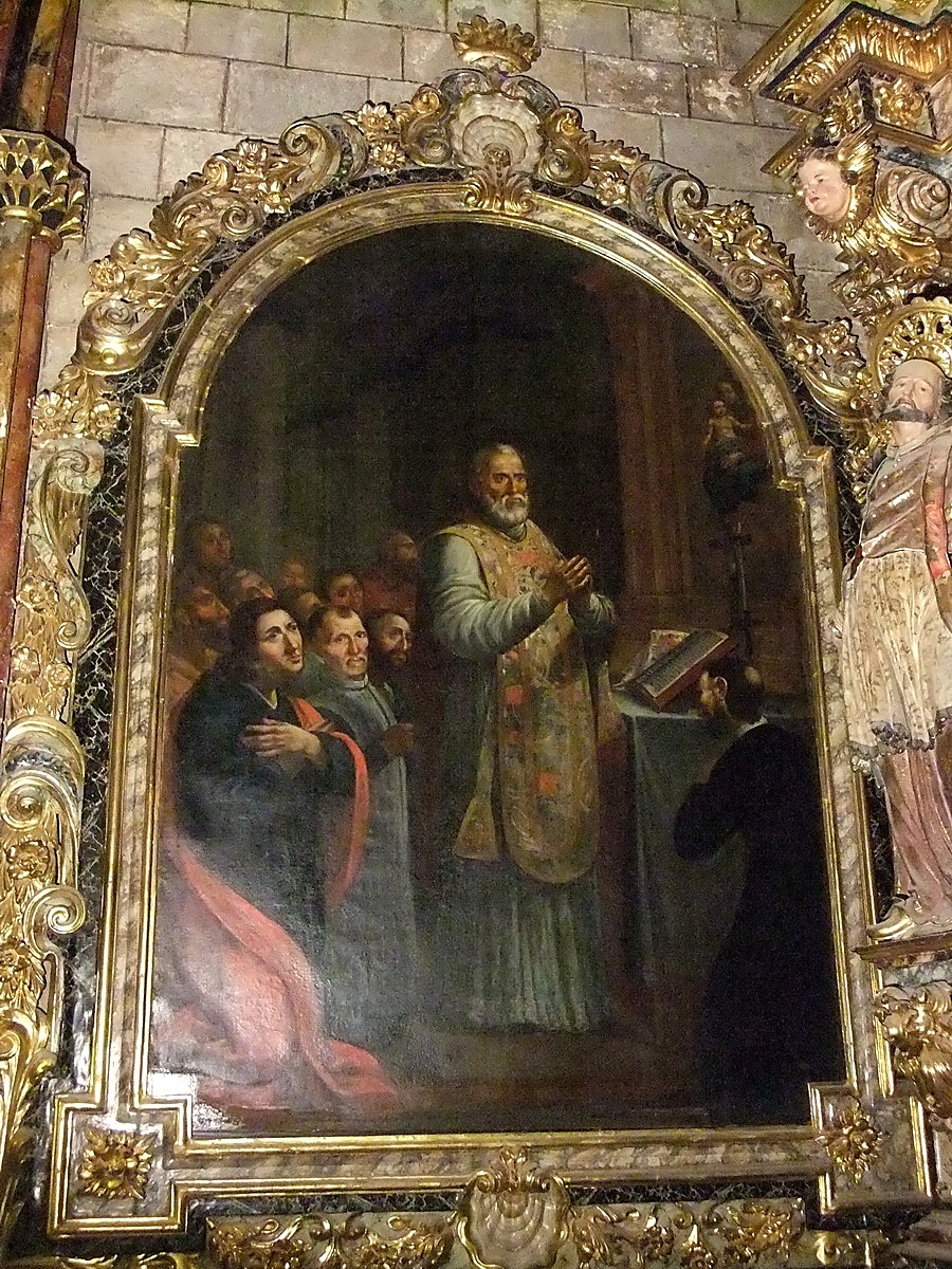 Després de la restauració: vista general de la primera pintura