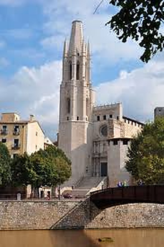 Vista general de la basílica de Sant Feliu de Girona