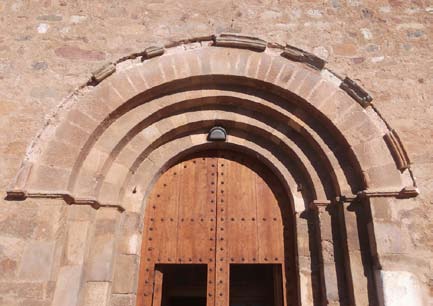Portalada un cop restaurada