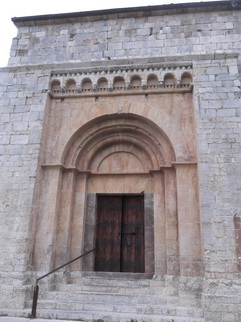 Portalada un cop restaurada