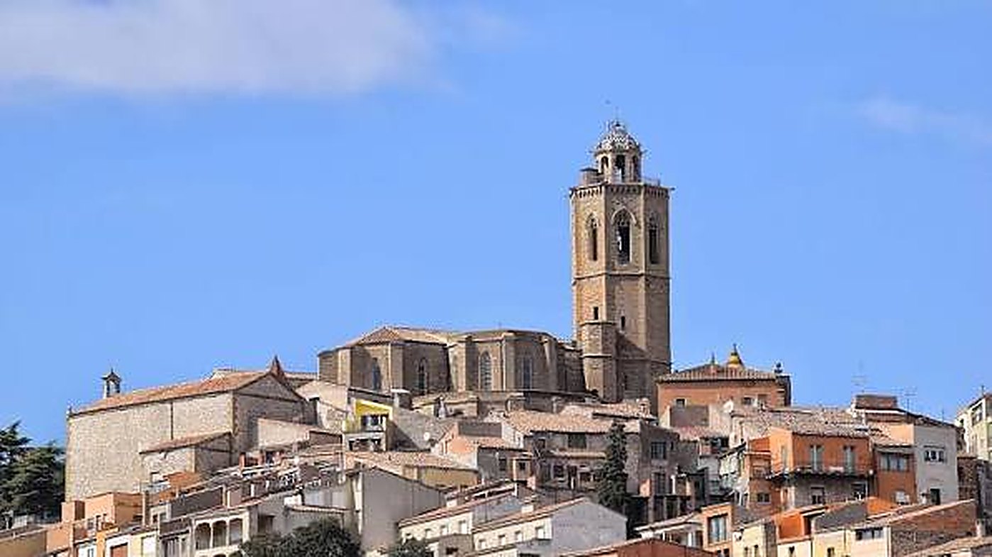 Vista general de Santa Maria de Cervera