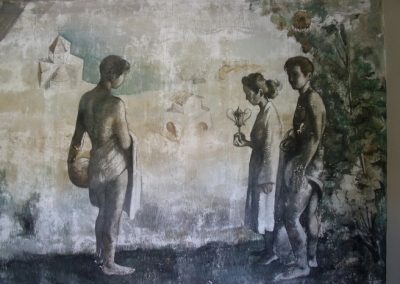 2010 : Restauració de les pintures murals del S.XX de les piscines Can Mercet propietat de l’anjuntament de Sabadell.