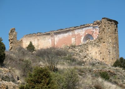 2010 : Restauració de les pintures murals romàniques de l’església del castell d’Orcau (Pallars Jussà). Programa Romànic Obert de La Caixa.