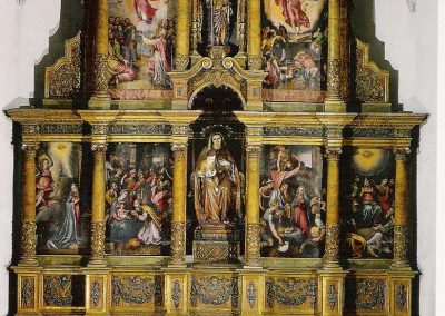 1999 : Restauració del retaule major de Isaac Hermes s.XVI de l’església de Santa Maria de Palamós