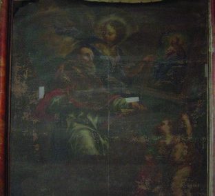 2005: Restauració de 5 pintures a l’oli de gran format de l’esglesia de Santa Maria  de Cervera (LLeida)