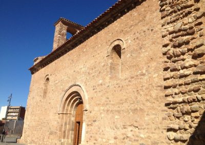 2013-2014 : Restauració de l’església romànica de Sant Pere de Terrassa (Seu d’Egara) treballs en mosaics, pintura mural, elements esculòrics i façanes- Barcelona.(Treball per a la constructora Urcotex)